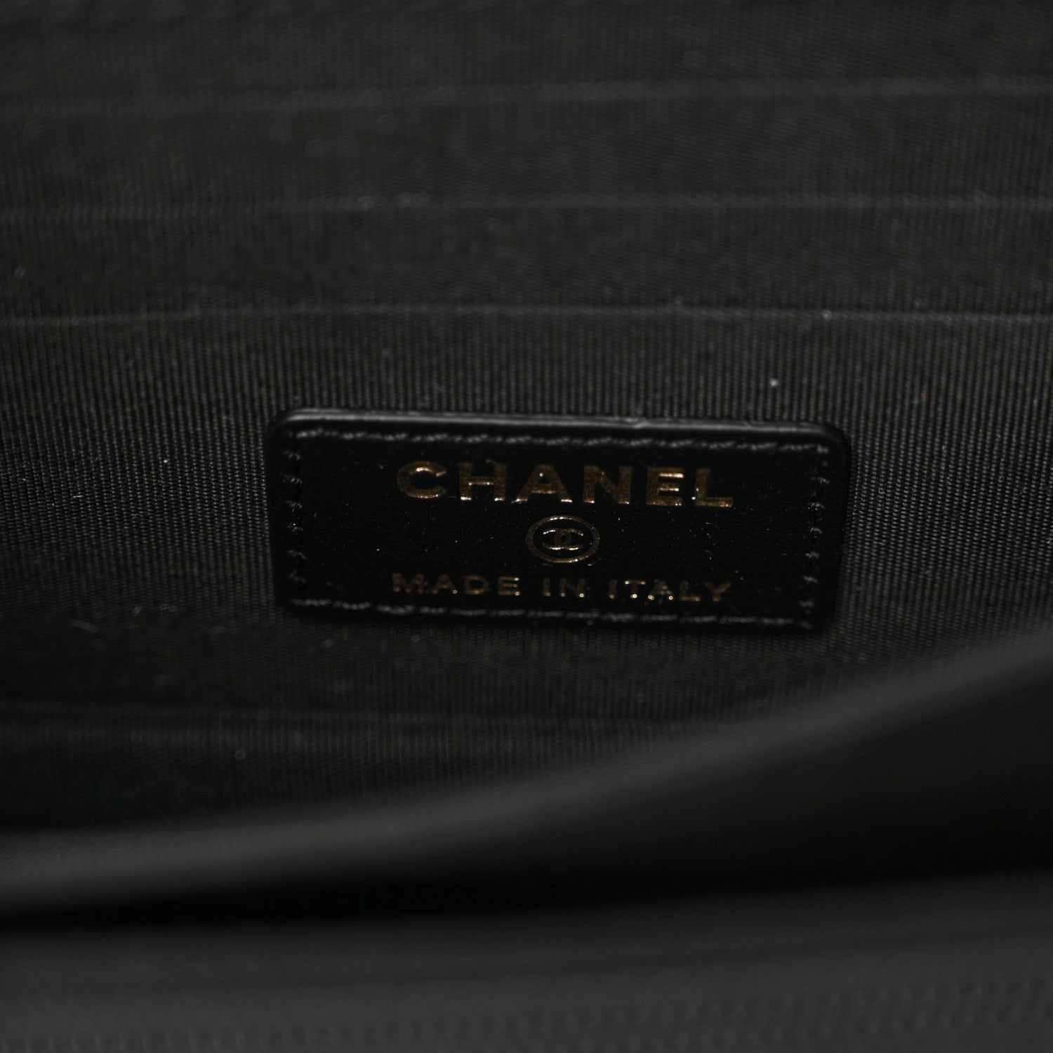 Chanel Calfskin Quilted Mini Maxi Pearls Wallet On Chain WOC Black 6 of 11