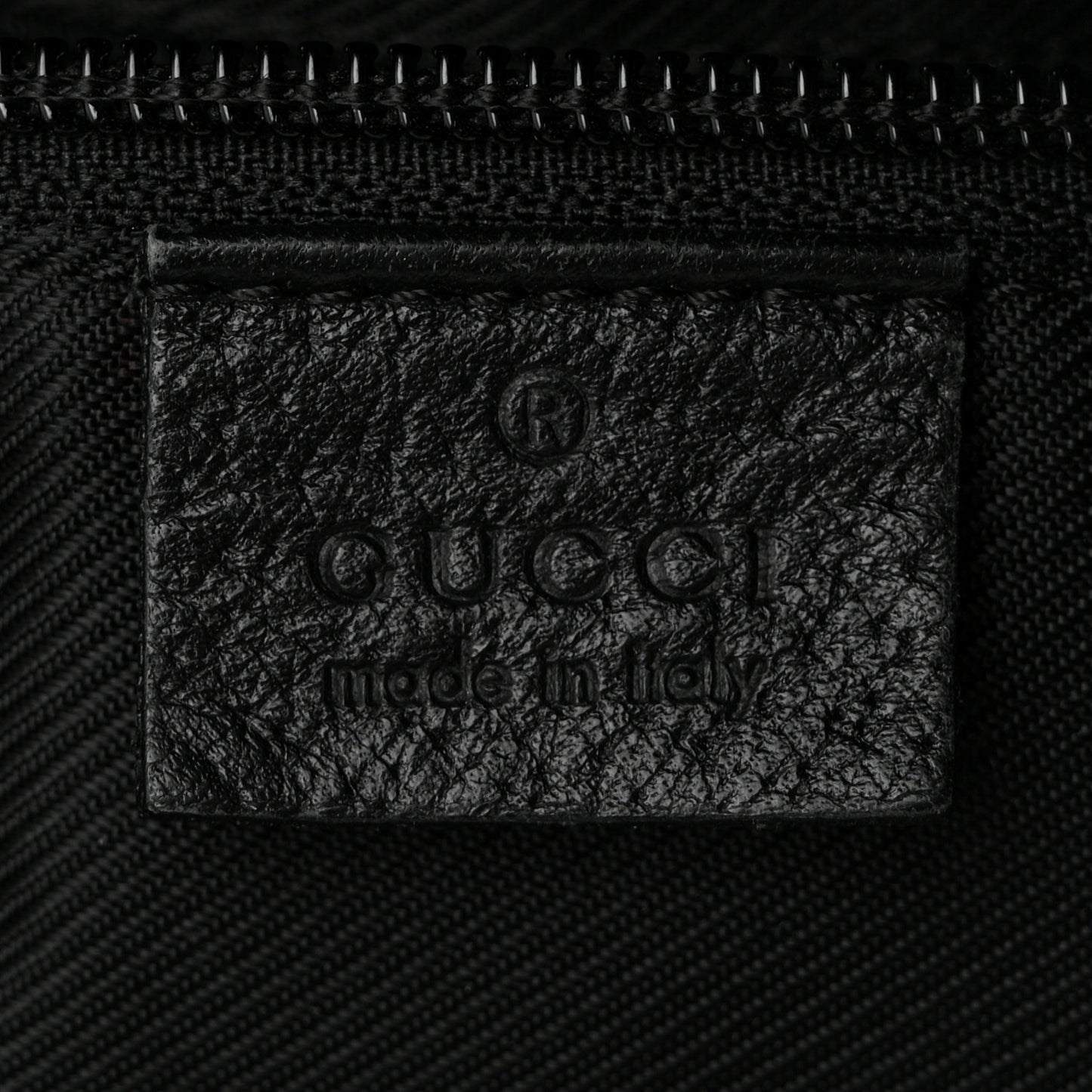 GG Monogram Large Web Handle Vertical Tote Black