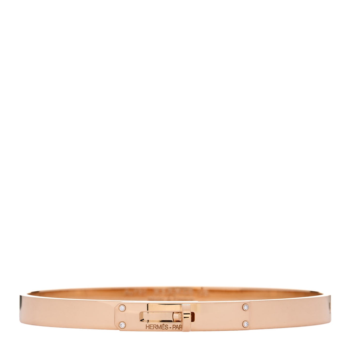 18K Yellow Gold Diamond PM Kelly Bracelet LG