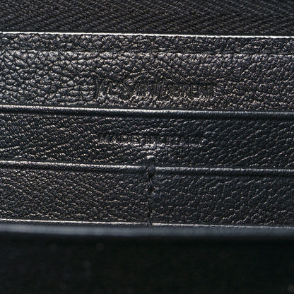 Saint Laurent Chevre Belle De Jour Zip Around Wallet Black 6 of 11