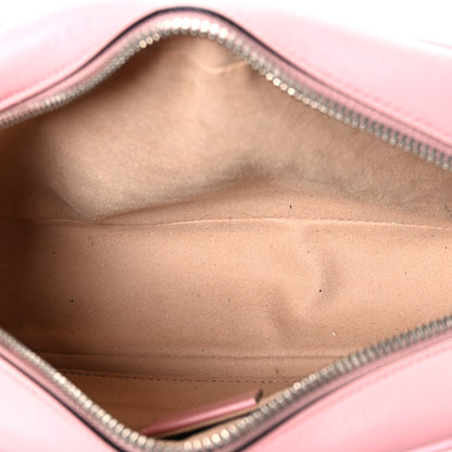 Gucci Calfskin Matelasse Small GG Marmont Camera Bag  Wild Rose 5 of 10