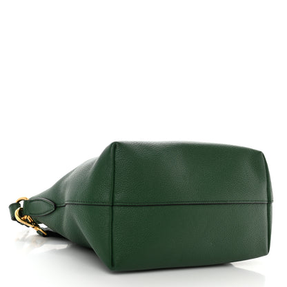 Prada Vitello Daino Shopping Tote Foresta 8 of 11