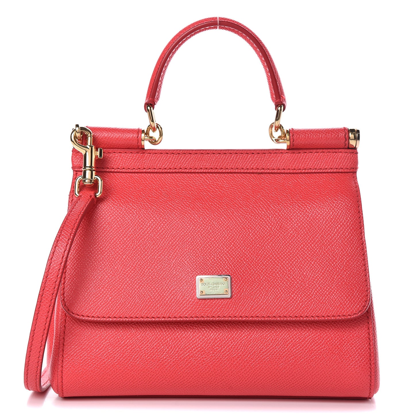 Dauphine Small Miss Sicily Satchel Roso
