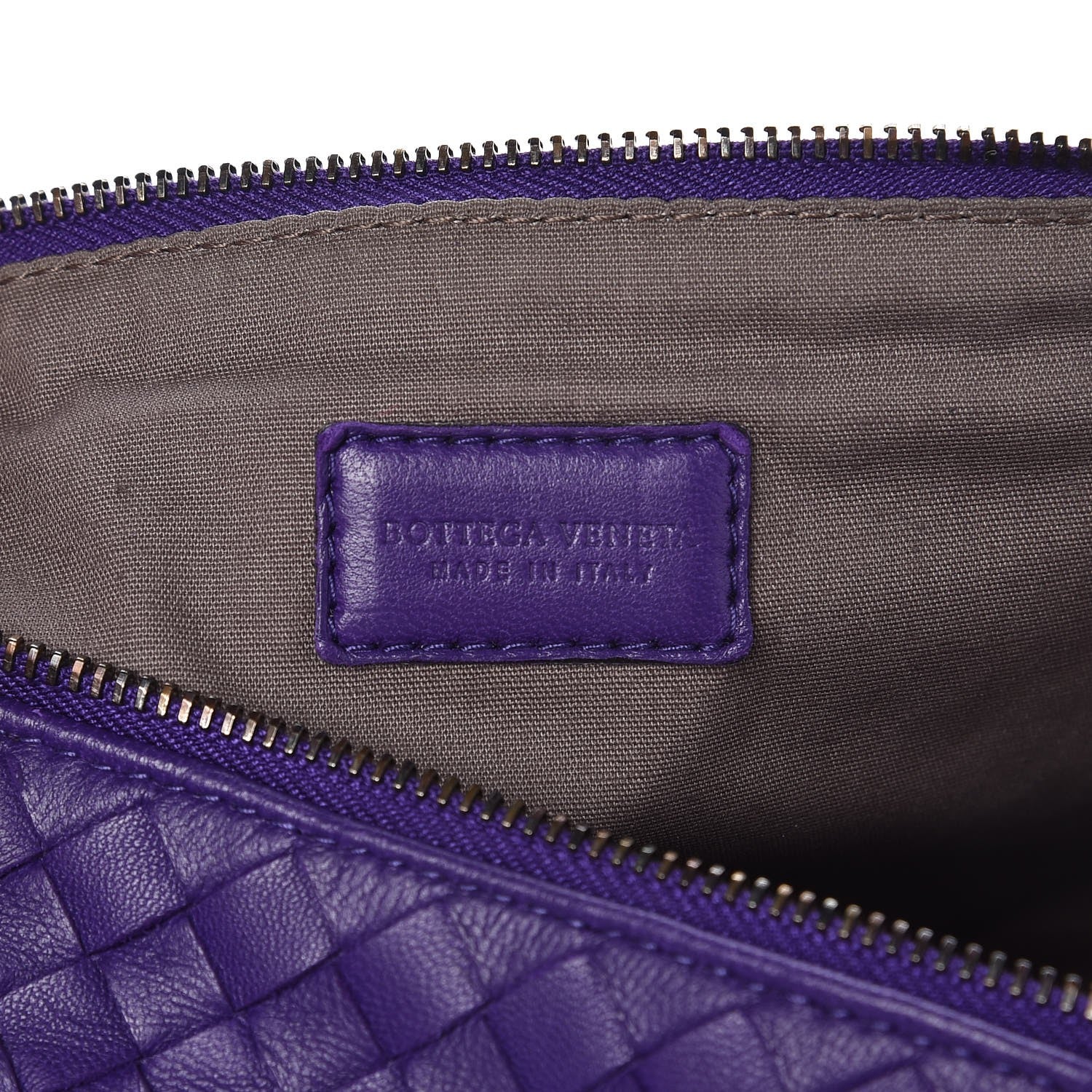 Bottega Veneta Nappa Intrecciato Medium Zip Pouch Anemone 8 of 8