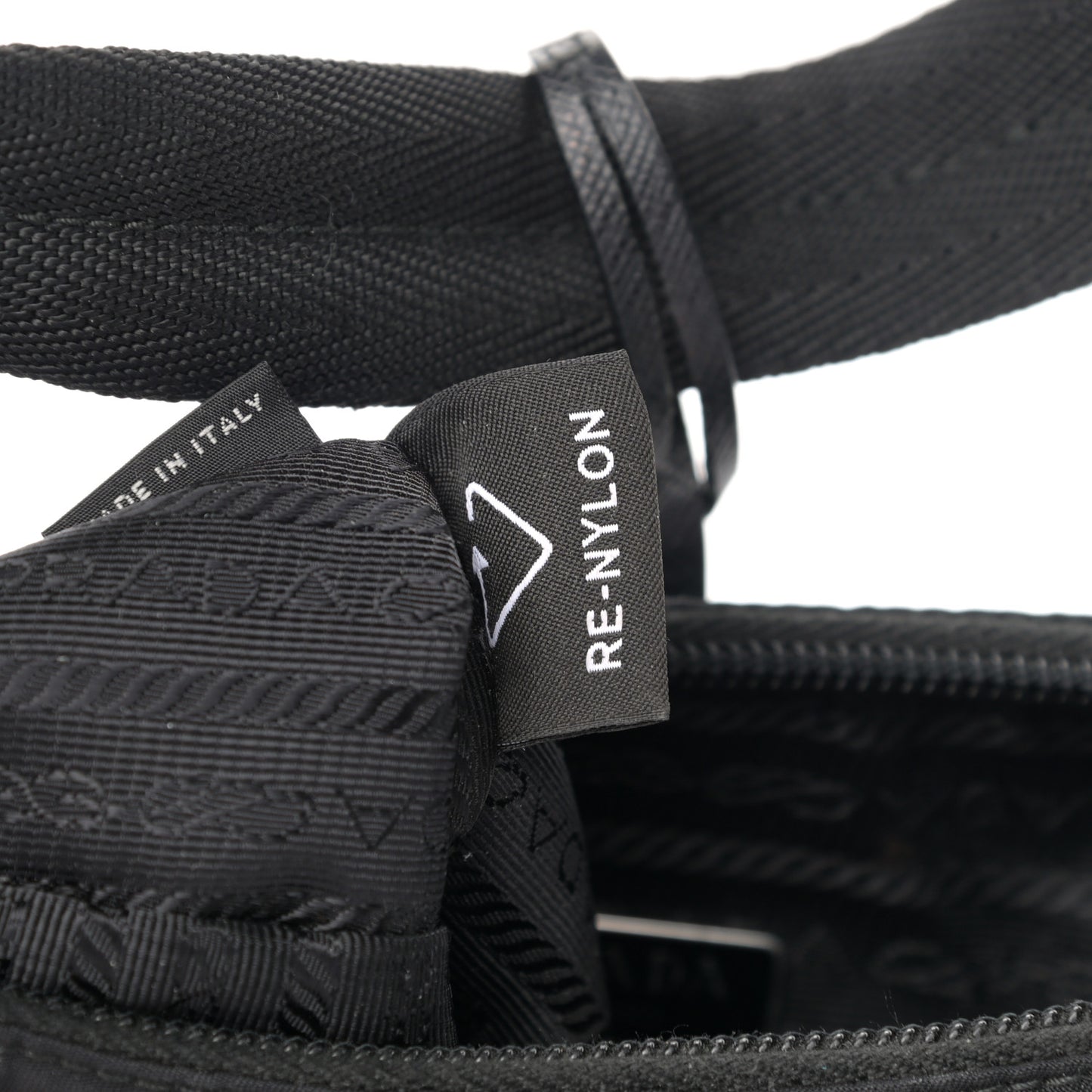 Tessuto Nylon Mini Re-Edition 2000 Bag Black