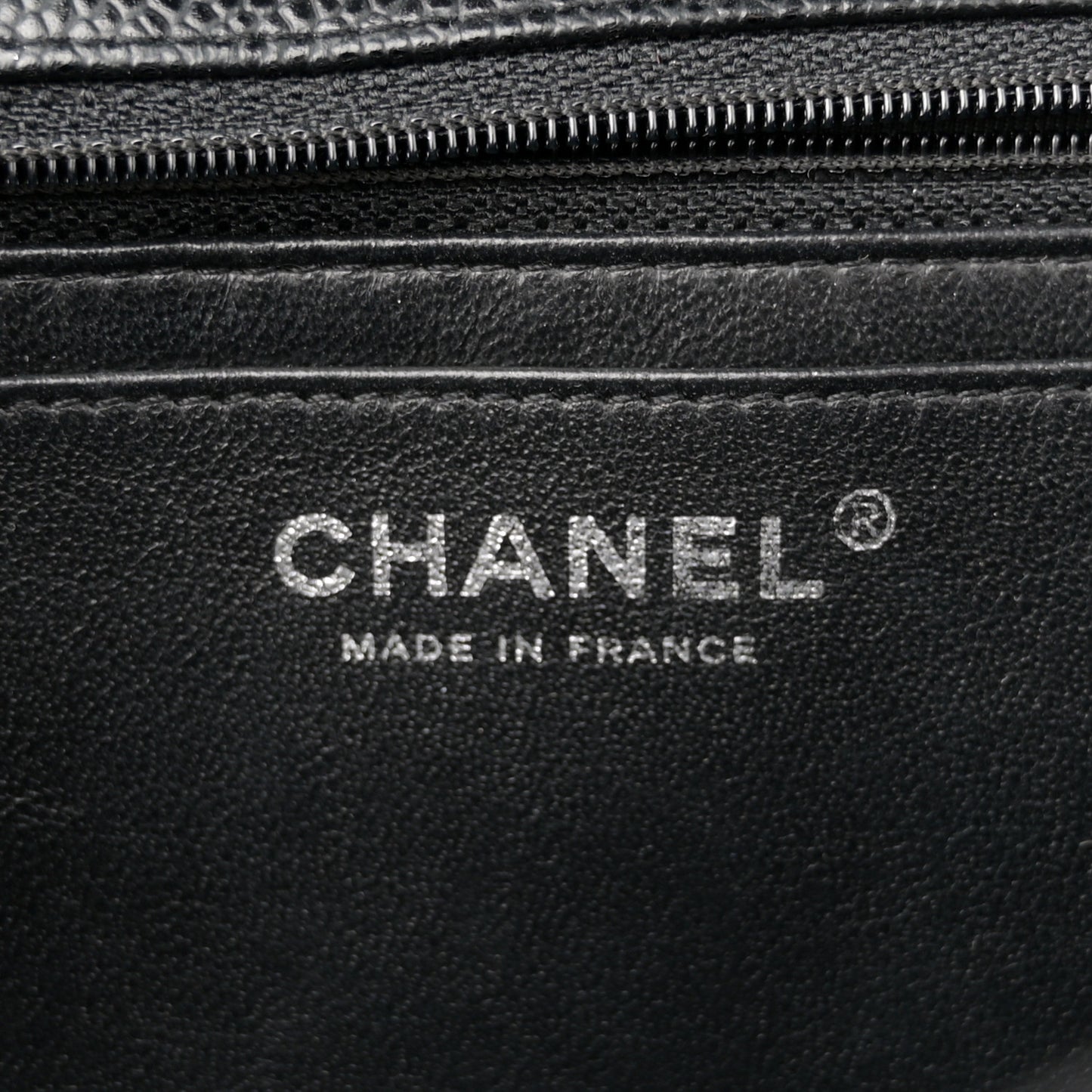 Caviar Quilted Jumbo Single Flap Black
