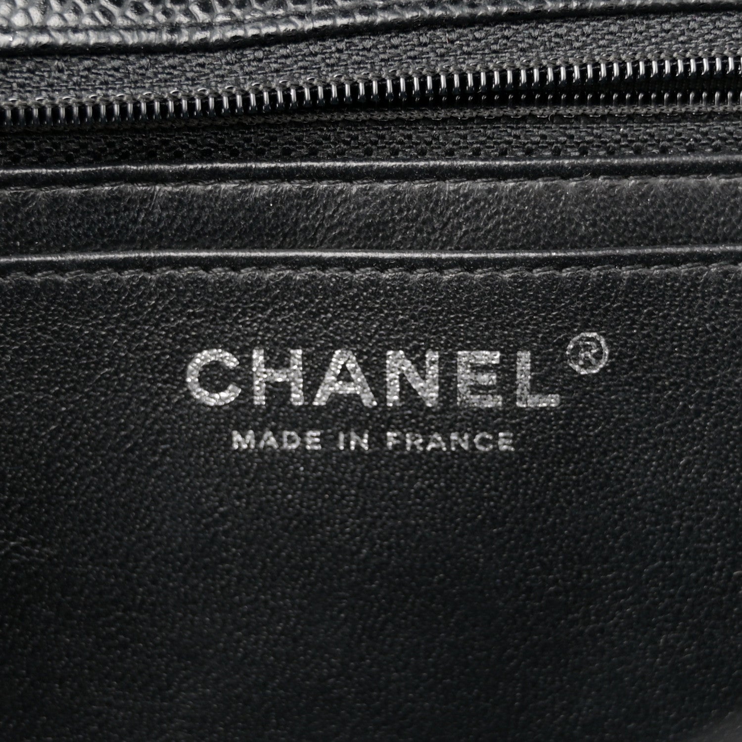 Chanel Caviar Quilted Jumbo Single Flap Black 6 of 11