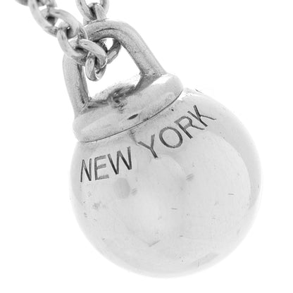 Tiffany Sterling Silver 8mm HardWear Ball Pendant Necklace 6 of 9