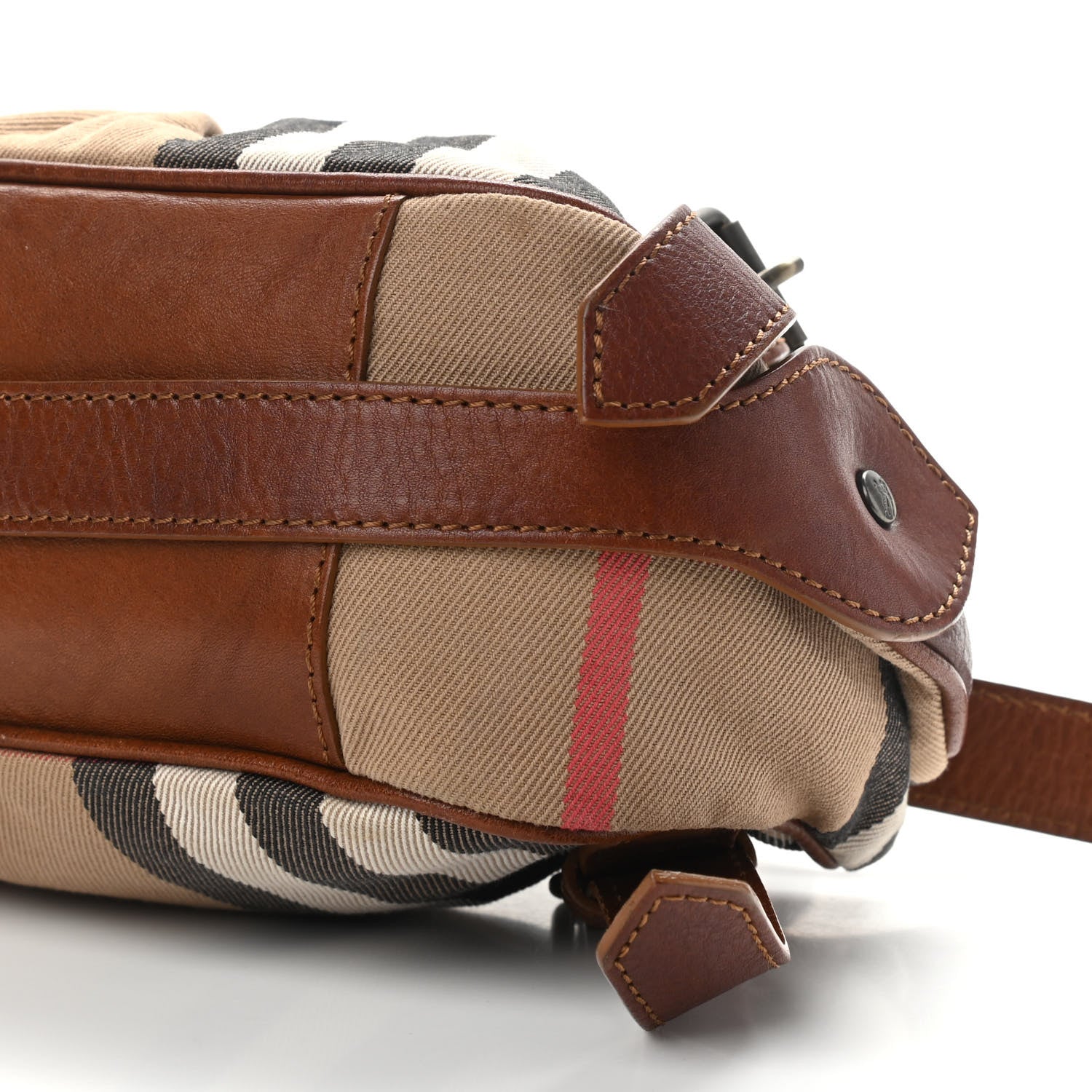 Burberry House Check Shoulder Bag Tan 9 of 13