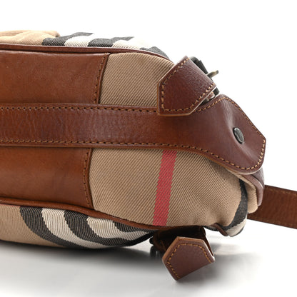 Burberry House Check Shoulder Bag Tan 9 of 13