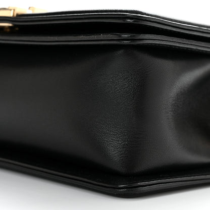 Chanel Lambskin Chevron Quilted Medium Boy Flap Black 10 of 11