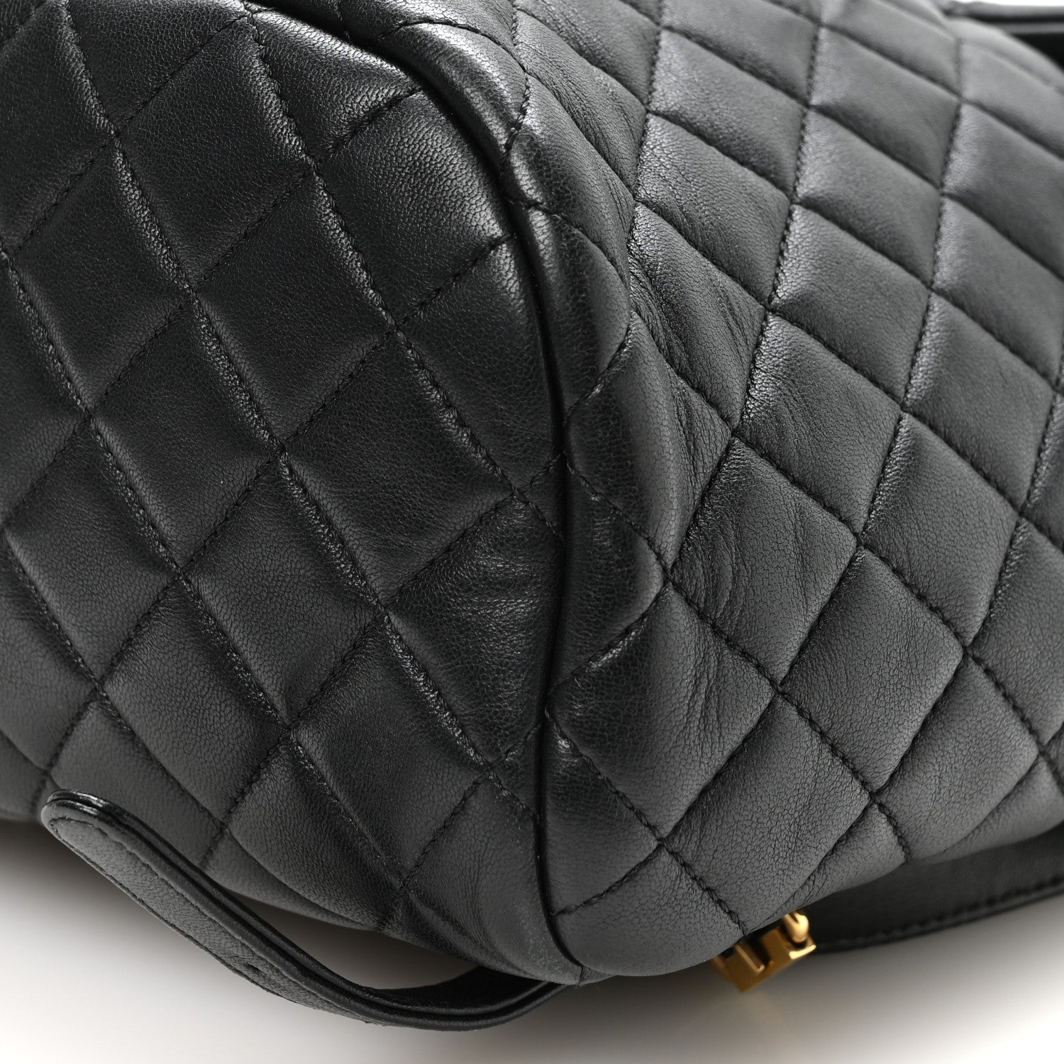 Chanel Lambskin Quilted Small Urban Spirit Backpack Black 9 of 9