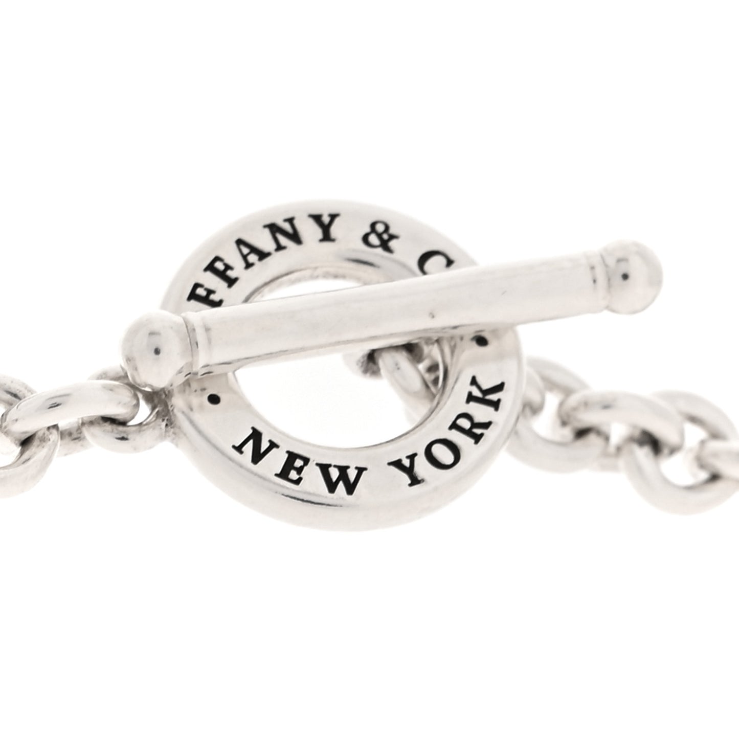 Sterling Silver Return to Tiffany Puffed Heart Pendant Necklace