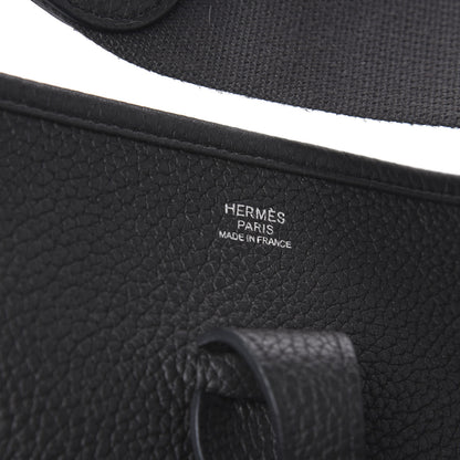 Hermes Taurillon Clemence Evelyne III PM Plomb 5 of 9