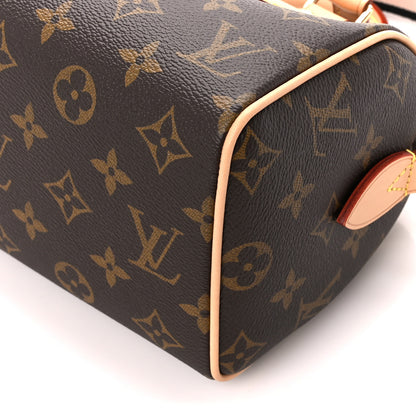 Louis Vuitton Monogram Speedy Bandouliere 20 Black 11 of 11