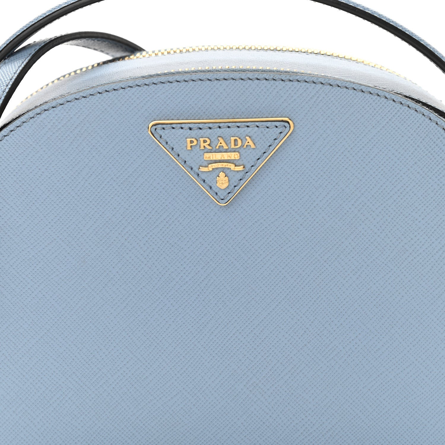 Prada Saffiano Lux Odette Crossbody Astrale 9 of 13