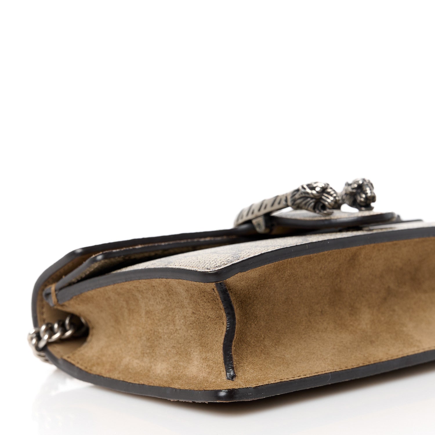 Gucci GG Supreme Monogram Super Mini Dionysus Shoulder Bag Taupe 8 of 9