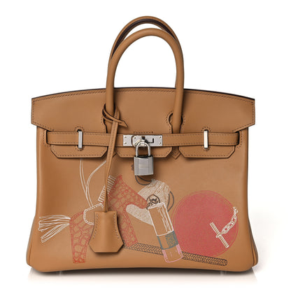 Hermes Swift In & Out Birkin 25 Biscuit 1 of 35