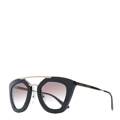 Prada Acetate Cinema Sunglasses SPR 09Q Black 1 of 8