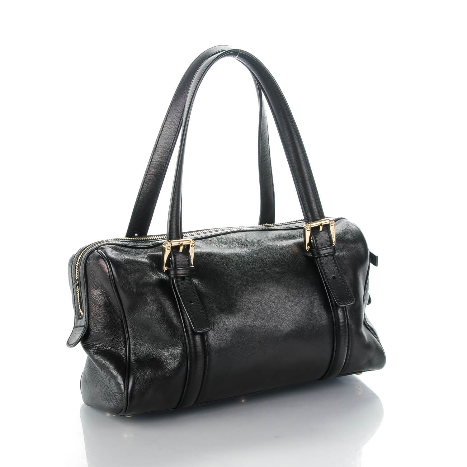 Gucci Calfskin Small Britt Boston Black 4 of 15