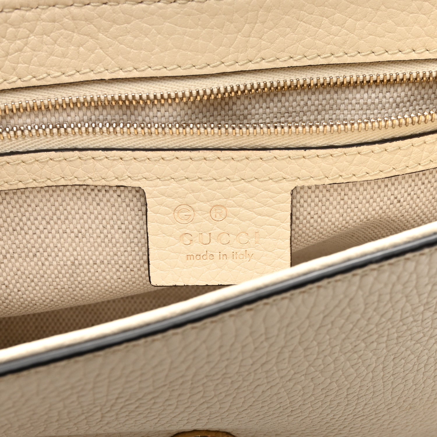 Gucci Cellarius Calfskin Medium Soho Flap Crossbody Ivoire 6 of 10