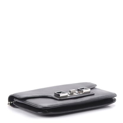 Proenza Schouler Smooth Calfskin PS11 Chain Wallet Black 4 of 11