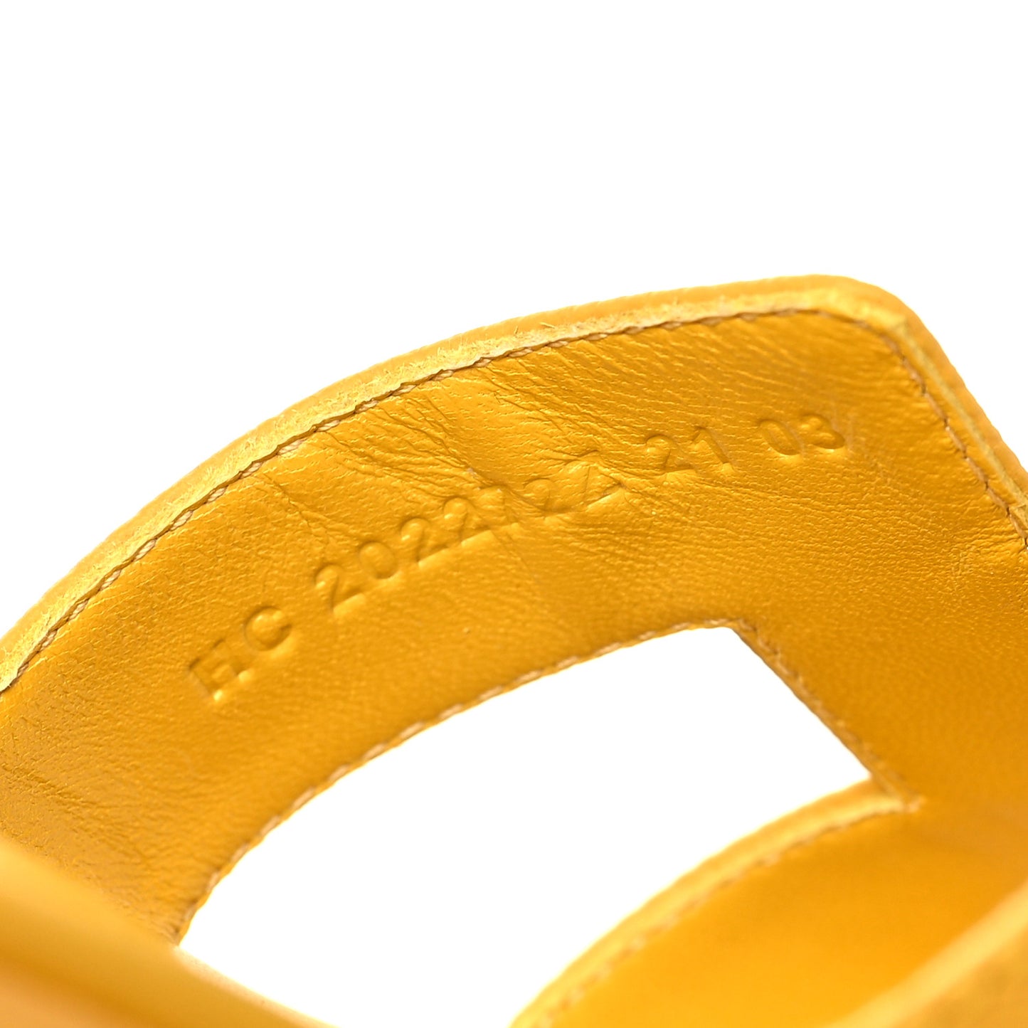 Epsom Oran Sandals 37 Jaune Sable