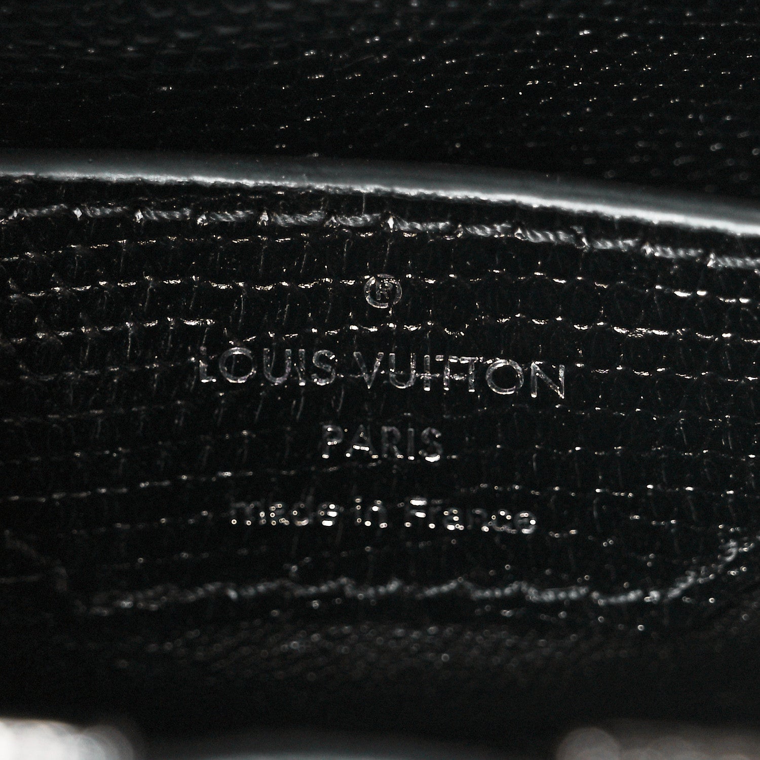 Louis Vuitton Swarovski Crystal Satin Lizard Nano Capucines Black 7 of 10