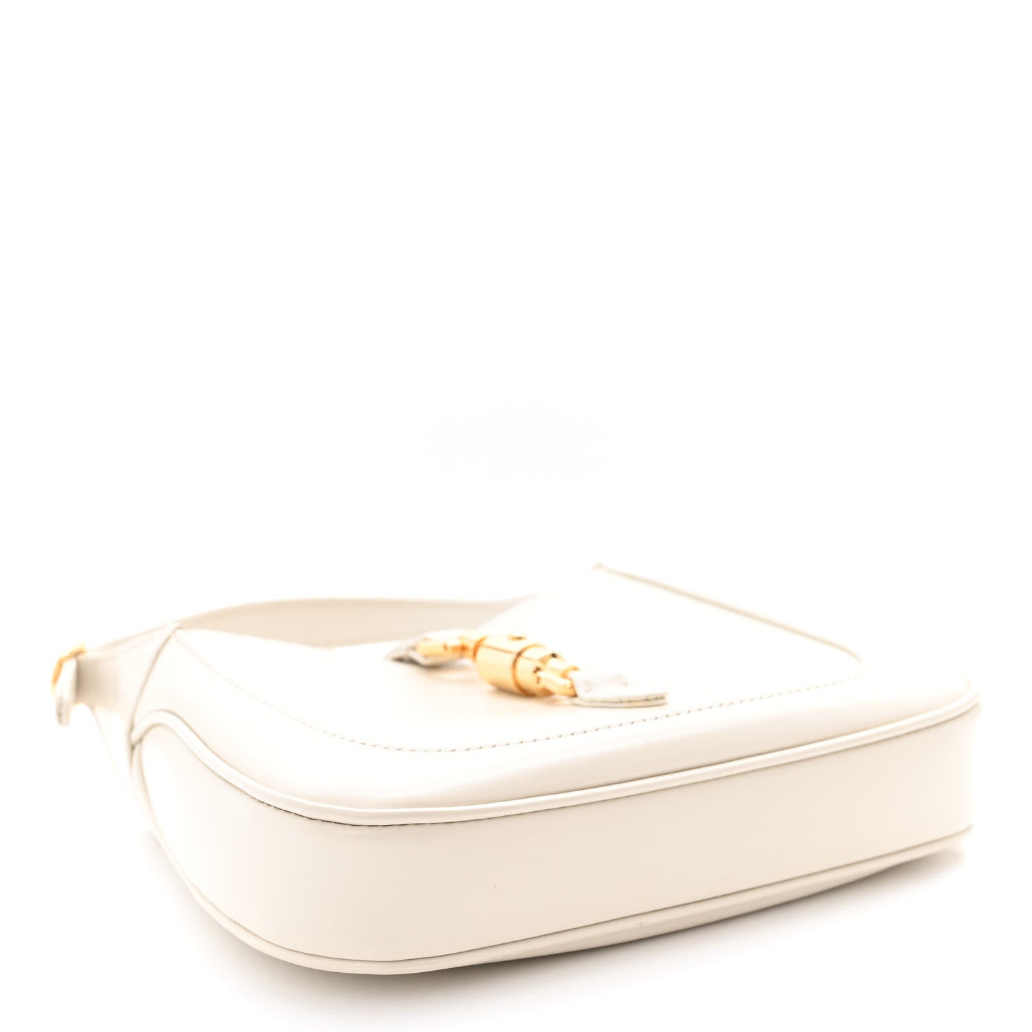 Gucci Boarded Dyana Lux Calfskin Mini Jackie 1961 Hobo Mystic White 4 of 14
