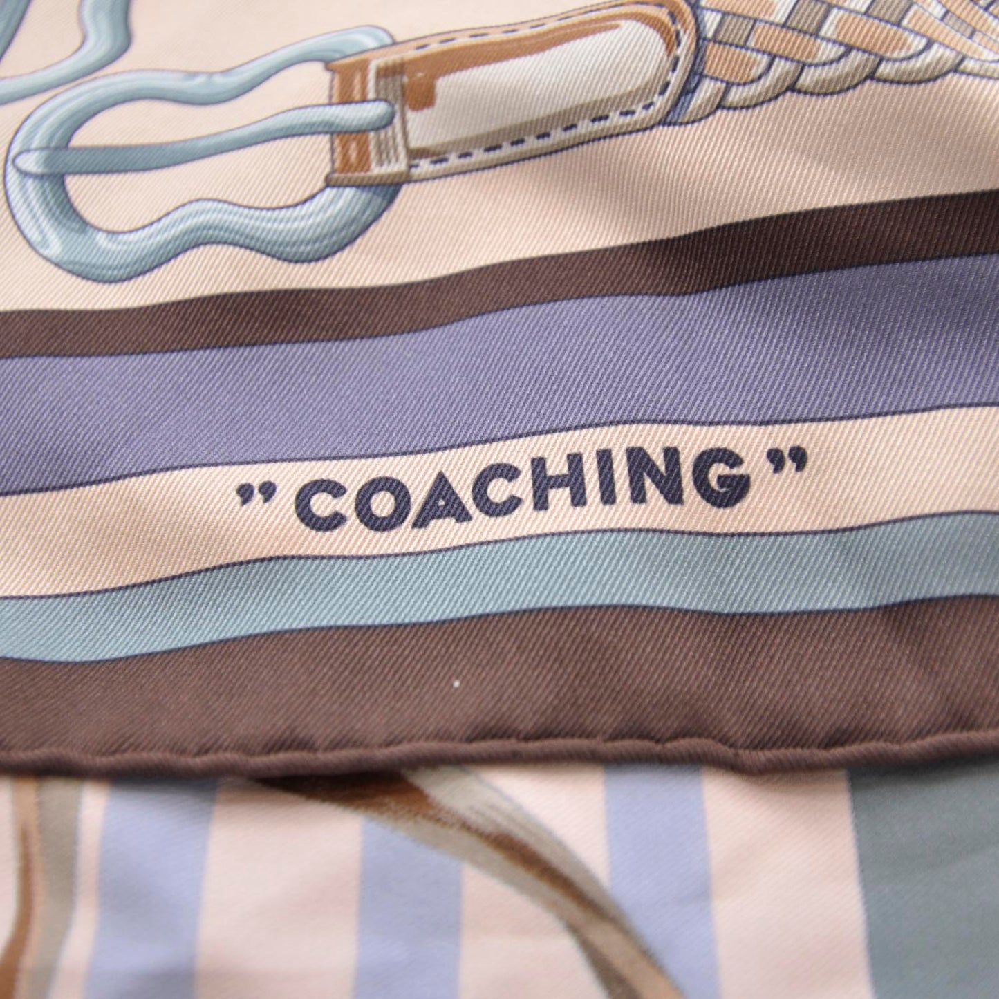 Silk Coaching Scarf 90