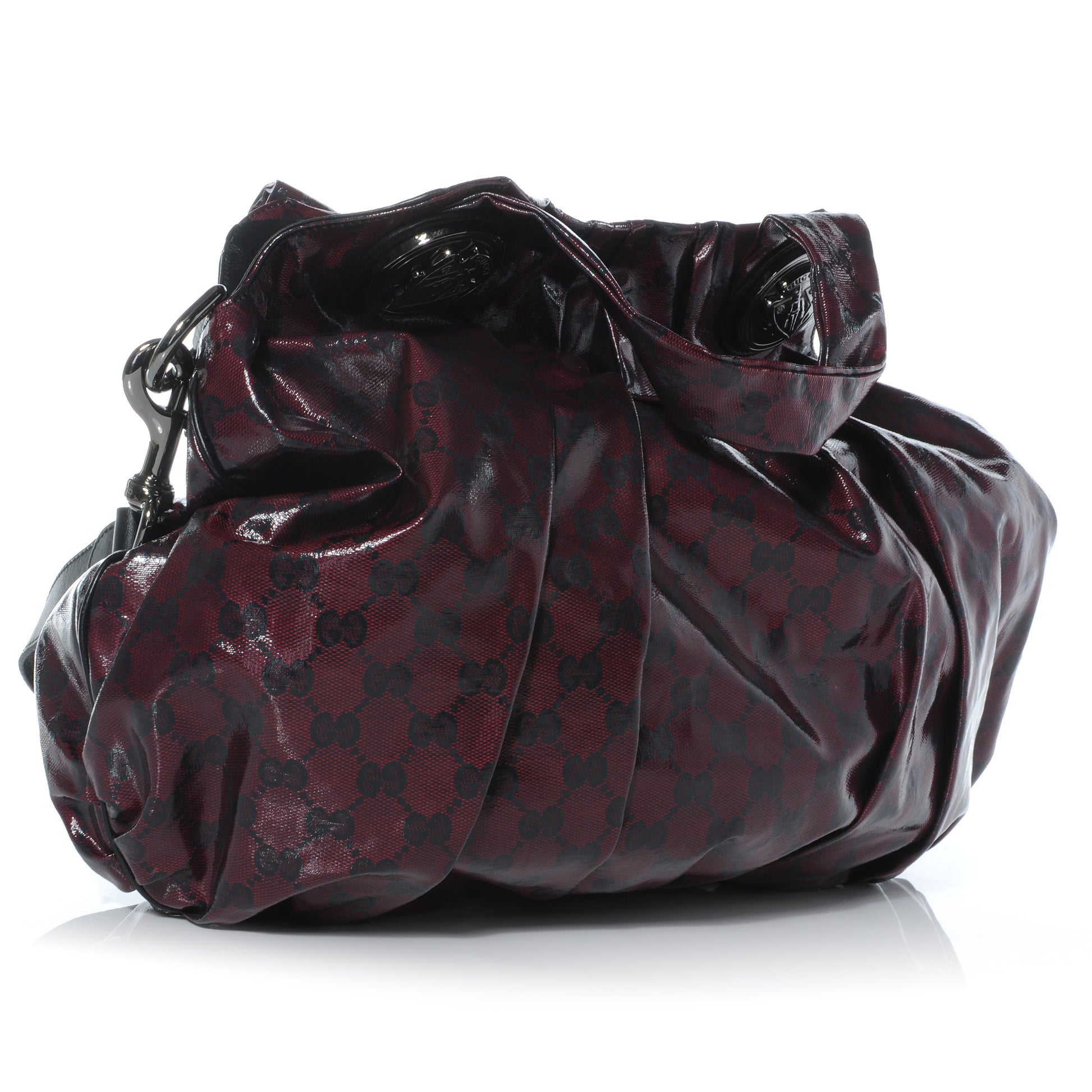 Gucci Crystal Medium Hysteria Tote Bordeaux 3 of 8