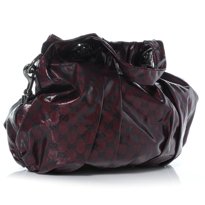 Gucci Crystal Medium Hysteria Tote Bordeaux 3 of 8