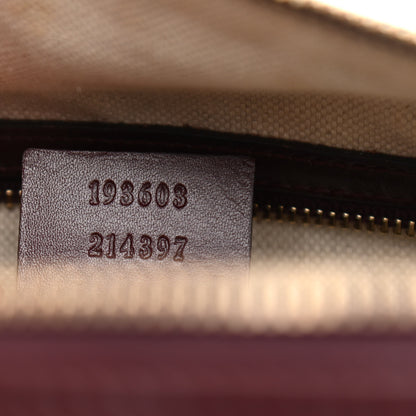 Gucci Imprime Monogram Medium Joy Boston Bordeaux 7 of 11