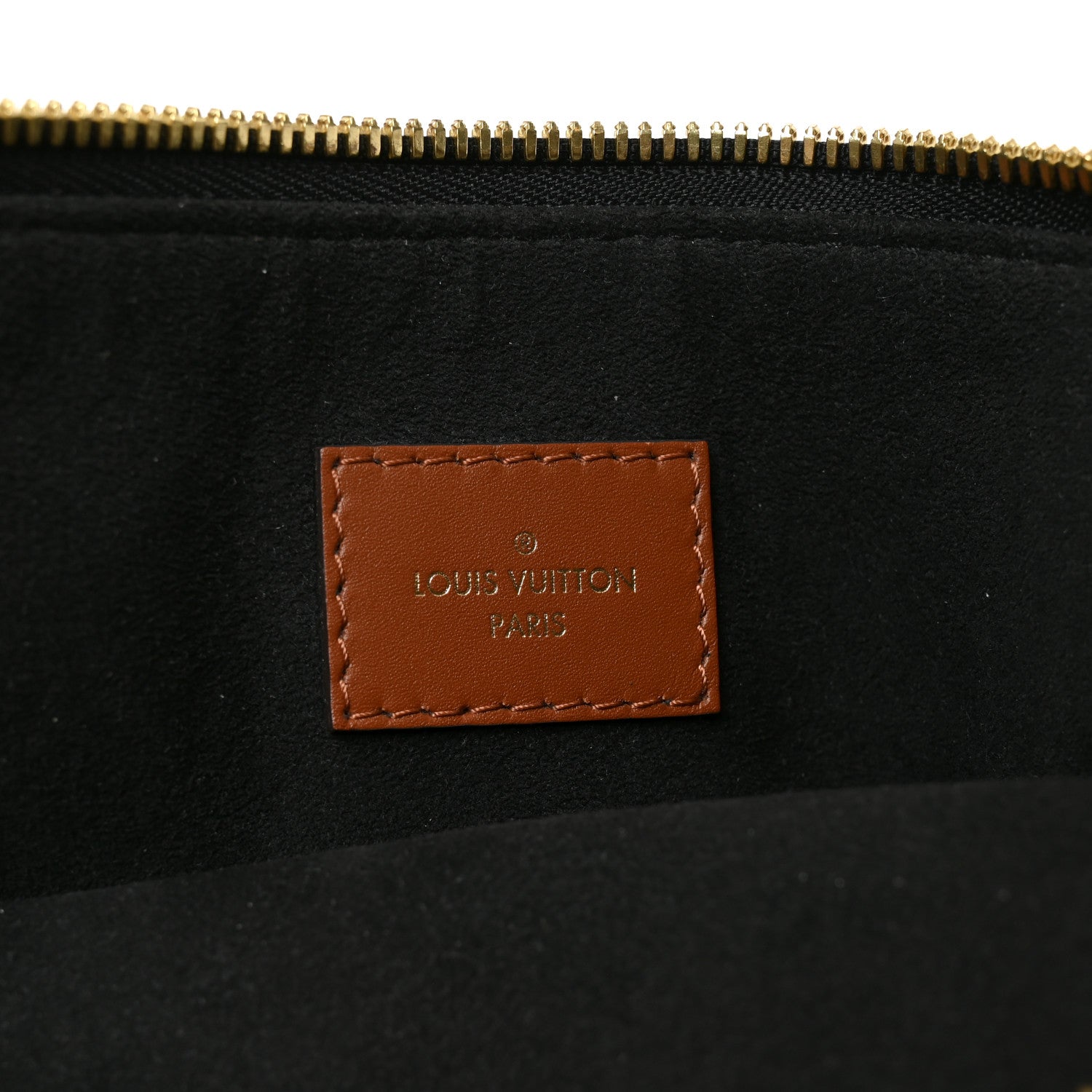 Louis Vuitton Monogram V Tote MM Black 6 of 9