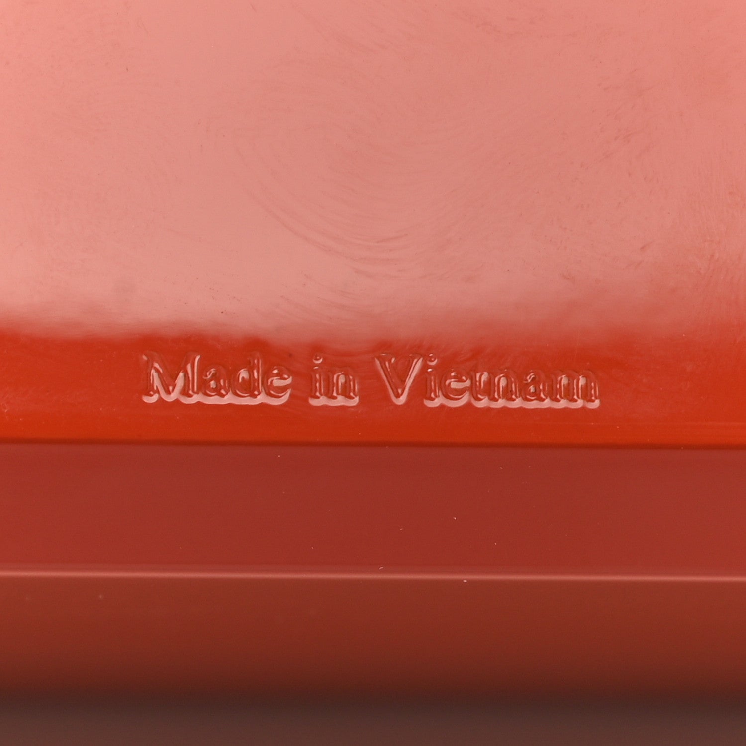 Hermes Lacquered Wood Facettes H en Dedale Jewelry Box Orange Sanguine 8 of 11