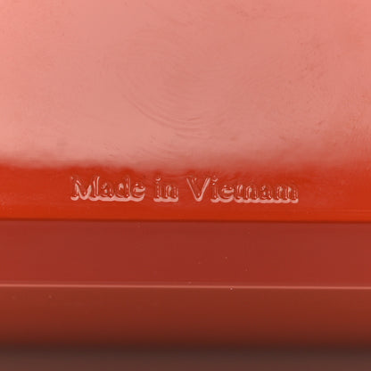 Hermes Lacquered Wood Facettes H en Dedale Jewelry Box Orange Sanguine 8 of 11