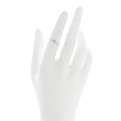 Tiffany Platinum Diamond Elsa Peretti Single-Row Wave Ring 2 of 4
