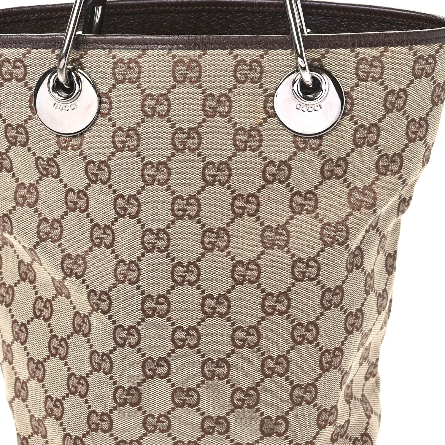 Gucci Monogram Small Eclipse Tote Brown 8 of 10