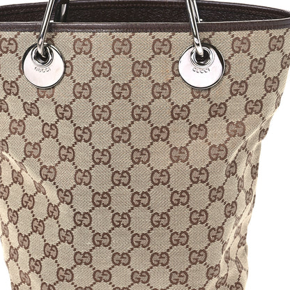 Gucci Monogram Small Eclipse Tote Brown 8 of 10