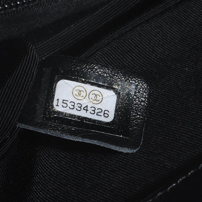 Chanel Glazed Calfskin Medium Boy Flap Black 7 of 7