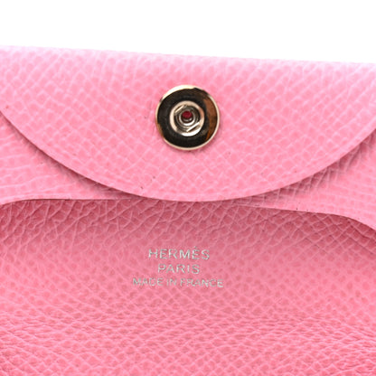 Hermes Epsom Bastia Coin Purse Rose Confetti 7 of 8