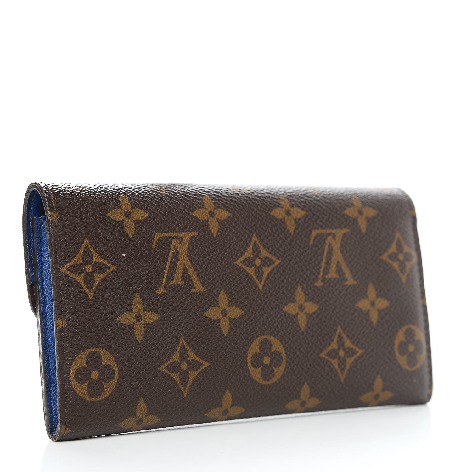 Louis Vuitton Monogram Emilie Wallet Blue 4 of 11