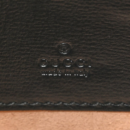 Gucci Azalea Calfskin Web Monochrome Horsebit 1955 Wallet On Strap Black 6 of 11