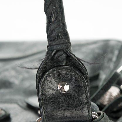 Balenciaga Agneau Giant 21 Silver Hardware Part Time Black 11 of 12