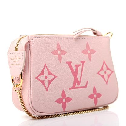 Louis Vuitton Empreinte Monogram Giant By The Pool Mini Pochette Accessories Bouton De Rose 3 of 7