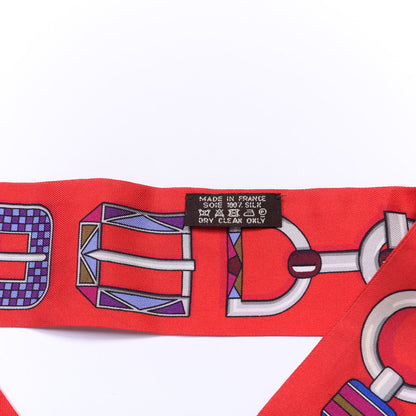 Hermes Silk Carre En Boucles Twilly 2 of 4