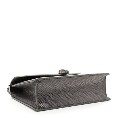 Bulgari Metallic Karung Serpenti Forever Shoulder Bag Silver 5 of 11