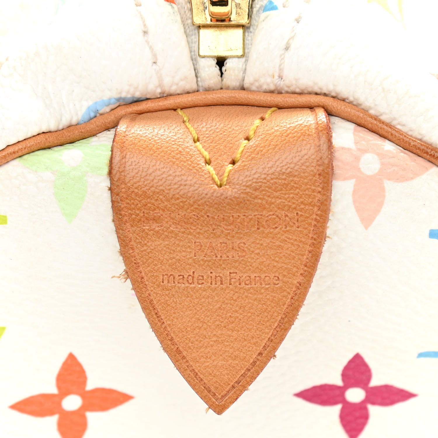 Louis Vuitton Monogram Multicolor Speedy 30 White 6 of 11