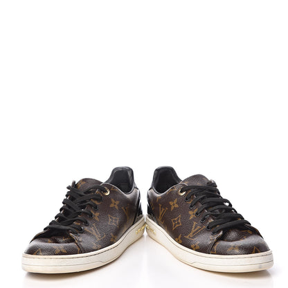 Louis Vuitton Patent Monogram Frontrow Sneakers 39 6 of 25