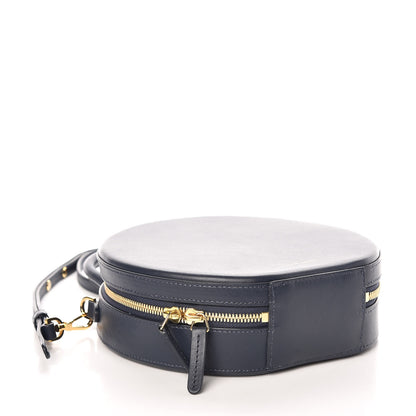 Mansur Gavriel Calfskin Circle Crossbody Bag Blu 4 of 7